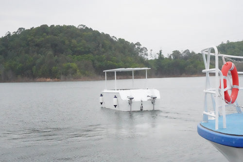 CSIN-S620 Electric Autonomous Patrol Boat for Smart Water Tourism and Survey Applications