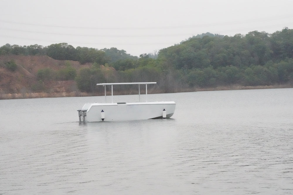 CSIN-S620 Electric Autonomous Patrol Boat for Smart Water Tourism and Survey Applications