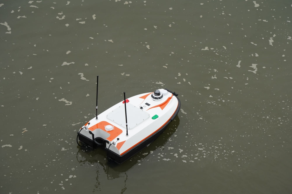 CSIN-S120 Small Unmanned Surface Vehicle for Water Quality Monitoring and Bathymetric Survey
