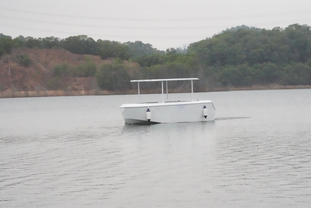 CSIN-S620 Electric Autonomous Patrol Boat for Smart Water Tourism and Survey Applications