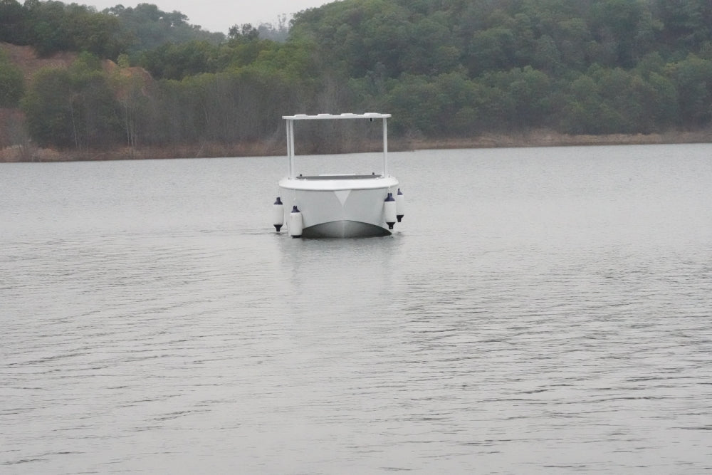 CSIN-S620 Electric Autonomous Patrol Boat for Smart Water Tourism and Survey Applications