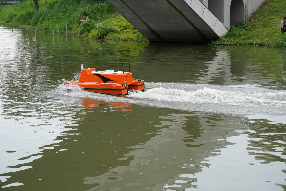 CSIN-S200 Medium Catamaran Unmanned Surface Vehicle for Hydrographic Survey and Water Patrol